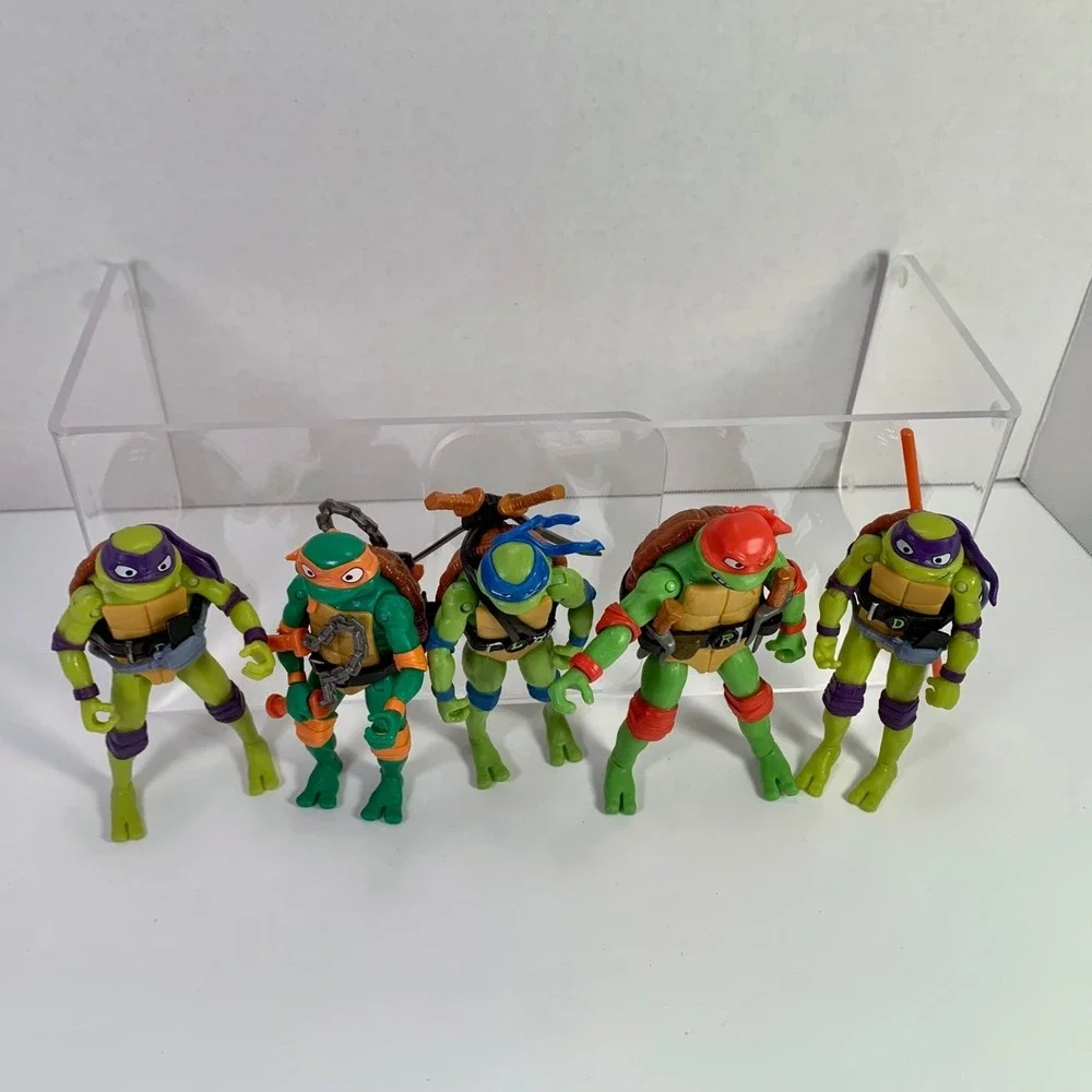 Vintage 1990's TMNT‎ Teenage Mutant Ninja Turtles TOY 5 RARE Figures Extra Don